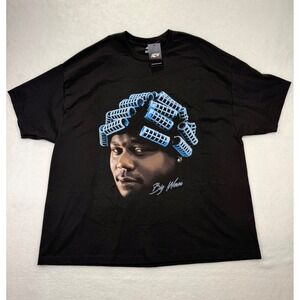 ICY Big Worm Friday Movie Graphic T-Shirt Mens 4XL Black Cotton Short Sleeve New